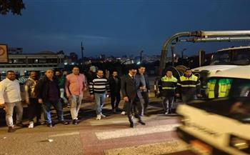 مياه الشرب بالقليوبية.. انتشار مكثف للمعدات للتعامل مع تجمعات الأمطار على مدار 24 ساعة