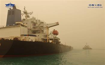 الفريق أسامة ربيع: نجاح جهود قاطرات الإنقاذ في تعويم السفينة "XIN TAIN YUAN" بعد جنوحها