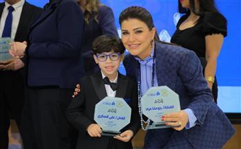 مايا مرسي تكرم أبطال مسلسل "اللون الأزرق" في اليوم العالمي للتوحد 