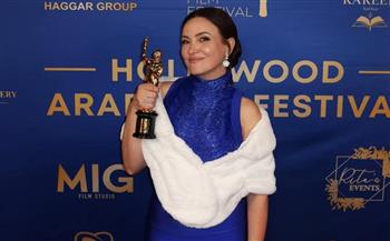 ريهام عبد الغفور تتألق في هوليوود للفيلم العربي