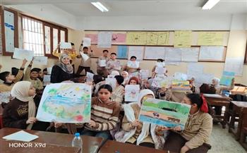 «ثقافة الدقهلية» تنظم معرض فن تشكيلي احتفالًا بشم النسيم