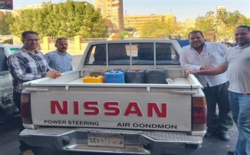 ضبط لحوم غير صالحة للاستهلاك الآدمي وسولار قبل بيعها بالسوق السوداء بسوهاج 