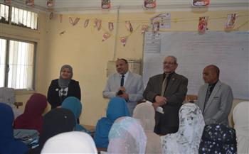 نائب رئيس جامعة الأزهر للوجه القبلي يتابع انتظام العملية التعليمية بكلية البنات الإسلامية بأسيوط 