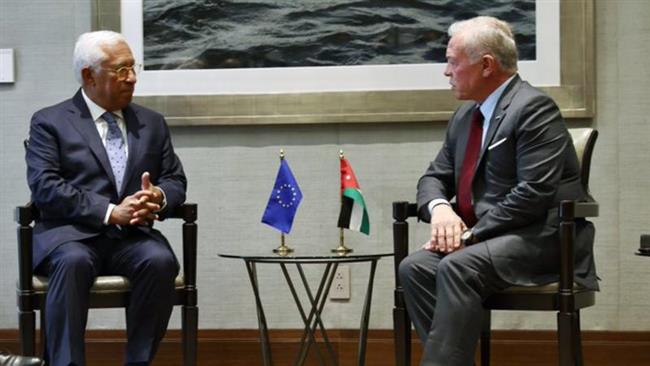 عاهل الأردن يؤكد لرئيس المجلس الأوروبي ضرورة إنهاء الحروب وتعزيز الاستقرار الإقليمي