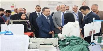  محافظ المنوفية يتفقد عددًا من المصانع بالمنطقة الحرة بشبين الكوم.. ويؤكد دعمه لملف الاستثمار