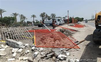 محافظ الفيوم يوجه بالإزالة الفورية لـ3 حالات تعدٍ على الطريق العام والأراضي الزراعية بزاوية الكرادسة