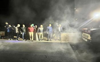 محافظ الغربية يتابع بدء أعمال رصف طريق محلة زياد كفر الصارم بسمنود 