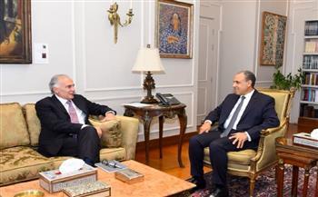 وزير الخارجية يستقبل المبعوث الشخصي للسكرتير العام للأمم المتحدة للشرق الأوسط 