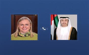 وزيرا خارجية الإمارات وفنلندا يبحثان تطورات الأوضاع بالمنطقة 