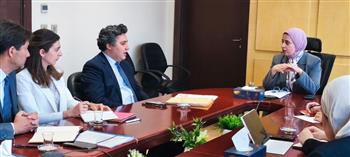 نائبة وزير الخارجية تستقبل وفد الشؤون الاقتصادية وتطوير الأعمال الدولية بوزارة الخزانة الفرنسية