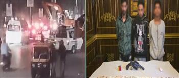 ضبط تشكيل عصابي احترف سرقة حقائب المواطنين بأسلوب الخطف في الجيزة