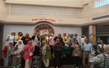 أبناء جمعية «البلد اليوم» يشاركون في احتفال مكتبة مدينة نصر العامة بـ«اليوم العالمي للتراث» 