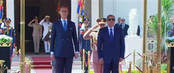 مراسم استقبال رسمية لرئيس فنلندا بقصر الاتحادية