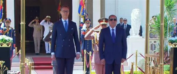 مراسم استقبال رسمية لرئيس فنلندا بقصر الاتحادية 