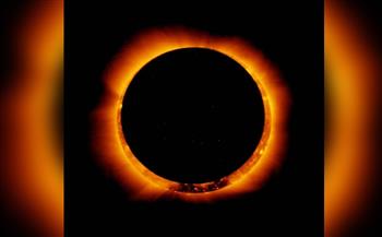 كسوف حلقي للشمس شاهده 12 شخصًا في الكرة الأرضية