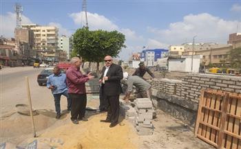 الشرقية: توسعة مدخل مدينة أبو حماد وإنشاء ممشى بتكلفة تتجاوز المليون جنيه 