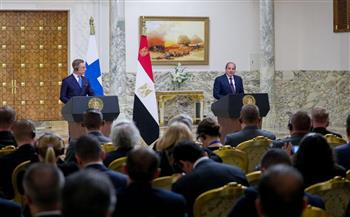 الرئيس السيسي: حل الدولتين السبيل الوحيد للسلام.. ونرفض تهجير الفلسطينيين أو فرض واقع جديد