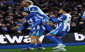الدوري الإنجليزي.. تشيلسي يتأخر أمام برايتون بهدف في الشوط الأول