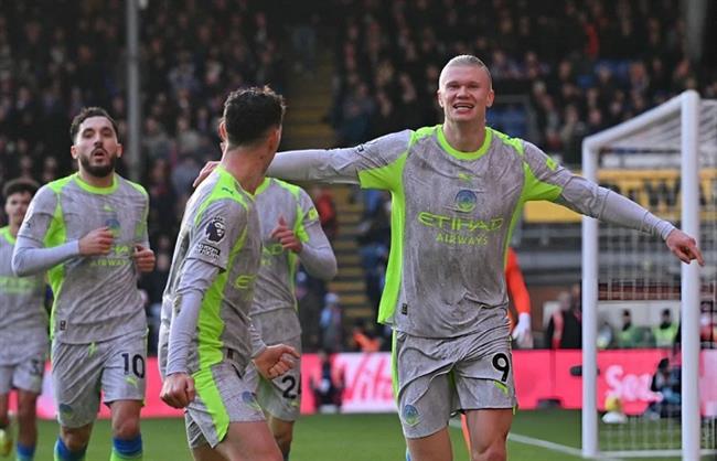 الدوري الإنجليزي.. مانشستر سيتي يتقدم على بيرنلي بهدف مبكر