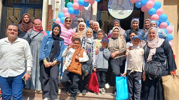 يوم إنساني مبهج بمكتبة 6 أكتوبر احتفاءً بأطفال 57357 ويوم اليتيم 