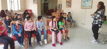ورشة توعوية للأطفال تتناول أهمية التراث ودوره في تشكيل هوية الشعوب بمكتبة المعادي العامة
