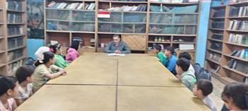 ورشة حكي «أهمية الصناعة» بمكتبة الكوم الأحمر الثقافية