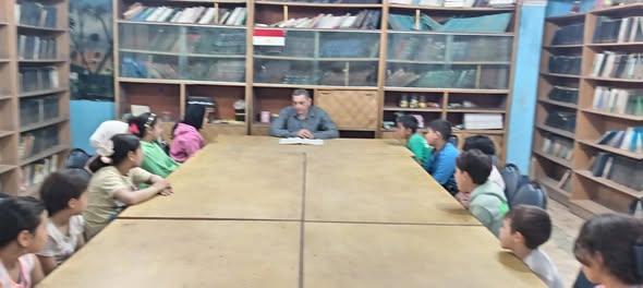 ورشة حكي «أهمية الصناعة» بمكتبة الكوم الأحمر الثقافية