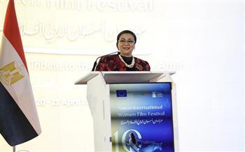 أمل عمار: مهرجان أسوان الدولي لأفلام المرأة أصبح نموذجًا حيًا لقوة الفن في إحداث التغيير