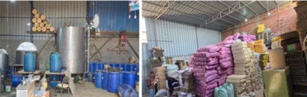 الأمن يضبط 18 طن مبيدات زراعية مغشوشة داخل مصنع غير مرخص بالقاهرة 