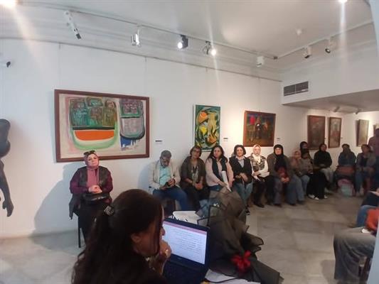 «البرواز وسينوغرافيا العرض المتحفي».. محاضرة فنية بمتحف الفن الحديث بمركز محمود سعيد بالإسكندرية 