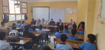 محاضرة «محاربة الإدمان» ببيت ثقافة أبوجرج لتعزيز الوعي لدى الطلاب بمركز المنيا