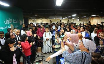 "النقل": عرض فني لذوي القدرات الخاصة بمحطة مترو جمال عبد الناصر