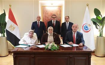 وزيرا الصحة والعمل ورئيس المجلس الصحي يشهدون توقيع بروتوكول تعاون ثلاثي لتقديم خدمات صحية متكاملة