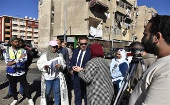 محافظ بورسعيد يتفقد بدء أعمال إنشاء مجمع تسوق حضاري بمنطقة العبور 