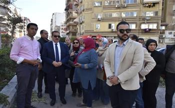 محافظ بورسعيد يتفقد بدء أعمال المرحلة الثانية لتطوير شارع 15 سبتمبر ببورفؤاد