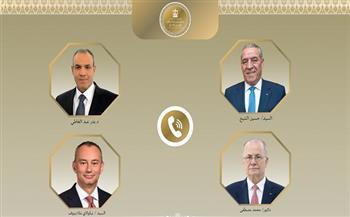 وزير الخارجية ببحث مع نائب الرئيس الفلسطيني ورئيس الوزراء والممثل الأعلى لغزة تطورات الأوضاع