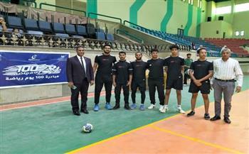 جامعة قنا تنظم دوري كرة اليد لطلاب الكليات ضمن مبادرة 100 يوم رياضية 