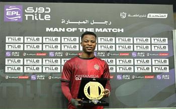 الدوري الممتاز.. صديق إيجولا رجل مباراة سيراميكا كليوباترا أمام سموحة