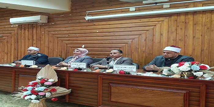جامعة كفر الشيخ تنظم ندوة دينية بعنوان الأخلاق في بناء المجتمع بكلية علوم الرياضة ضمن مبادرة بداية جديدة 