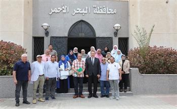 سكرتير مساعد البحر الأحمر يشهد ختام فعاليات الدورة التدريبية "التصرف في أملاك الدولة" 