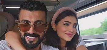 مي عمر تدعم محمد سامي في أولى تجارِبه بالتمثيل