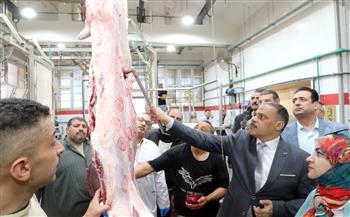 محافظ الشرقية يشهد اعمال التشغيل التجريبي لمجزر الزقازيق العام 