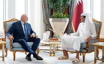 أمير قطر يبحث مع وزير الدفاع الإيطالي التعاون العسكري والمستجدات بالشرق الأوسط