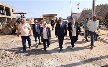 محافظ المنوفية يتفقد مستجدات الاعمال بموقف قويسنا النموذجي بطاقة 120 باكية للإرتقاء بمستوى جودة الخدمات 