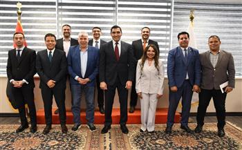 لبحث مستجدات دوري مراكز الشباب.. وزير الرياضة يلتقي مسؤولي توتال إنرجيز 