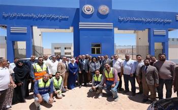 محافظ أسيوط يتفقد مشروع إنشاء مصنع مركزات الرمان والحاصلات الزراعية بالبداري