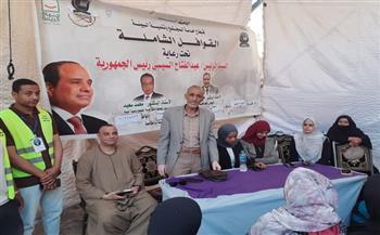 جامعة قنا تنظم قافلة شاملة لمدينة قفط 