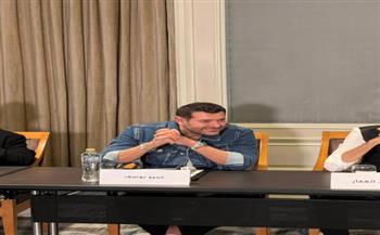 عمرو يوسف يحتفل  بالعرض الخاص لمسلسله الجديد الفرنساوي