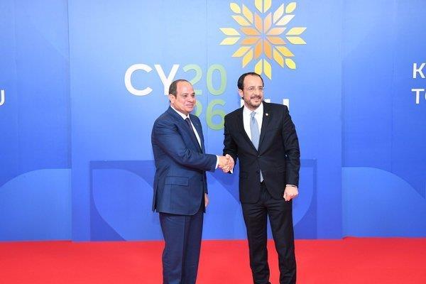 الرئيس السيسي يبحث مع نظيره القبرصي مستجدات الأوضاع الإقليمية
