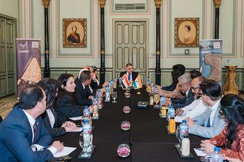 وزارة السياحة والآثار تستضيف وفدًا من منظمي حفلات الزفاف بالهند في رحلة تعريفية بمصر